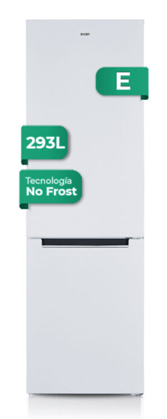 FRIGORIFICO COMBI SVAN SC185602ENF NOFROST E ALTO 185 CM ANCHO 60 CM BLANCO
