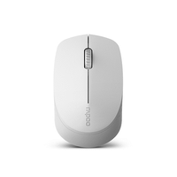 Miniatura 1 de MOUSE RAPOO WIRELESS Y BLUETOOTH M100 SILENT 2.4G GHz BT 4.0 USB 3.0 3 BOTONES 1300 PPP GRIS CLARO