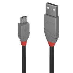 0 2m USB 2.0 Type A to Micro-B Cable  Anthra Line