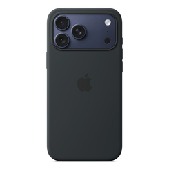 iPhone 17 Pro Max Silicone Case with MagSafe   Black