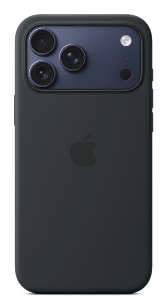 iPhone 17 Pro Max Silicone Case with MagSafe Black