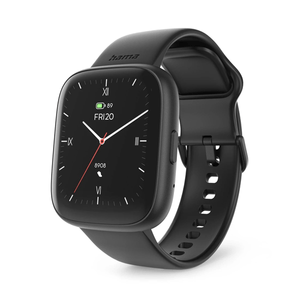 SMARTWATCH-HAMA-RELOJ-PULSERA-WATCH-4000-FUNCION-TELEFONO-NEGRO