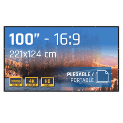 iggual Pantalla plegable ECO-COST 100 16:9