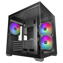 Caja MARS GAMING  MCVIEW3  Negro