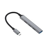 Miniatura 3 de HUB USB-C EQUIP LIFE USB  1 PUERTO USB 3.0 3 PUERTOS USB 2.0 CARCASA ALUMINIO