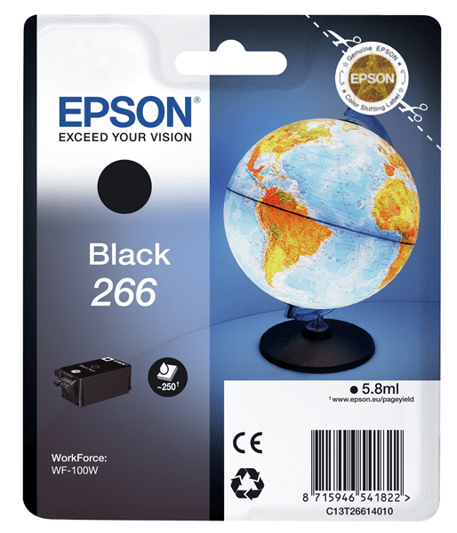 consumible epson negro wf-100w 266