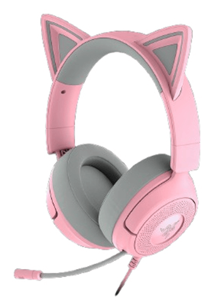 AURICULARES RAZER KRAKEN KITTY V3 X QUARTZ (RZ04-05350100-R3M1)