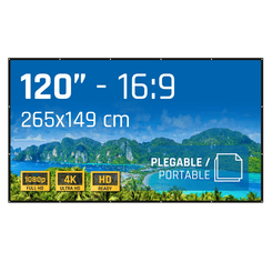 iggual Pantalla plegable ECO-COST 120 16:9