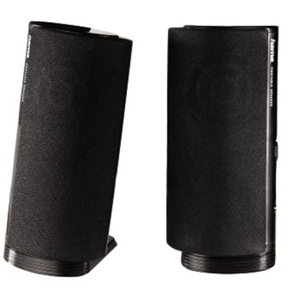 Hama Altavoz est reo con conexi n USB A y Jack de 3 5mm control de volumen integrado color negro