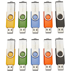 Intenso Basic Line Multipack Lápiz USB2.0 16GB 10u