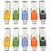 Intenso Basic Line Multipack Lápiz USB2.0 16GB 10u