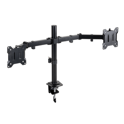 SOPORTE TOOQ MESA GIRA INCLI 2 BRAZOS 17-27" NEGRO