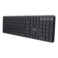 Miniatura 2 de TECLADO TRUST WIRELESS VAIYA MULTIDISPOSITIVO DE TAMA??O COMPLETO NEGRO 25635