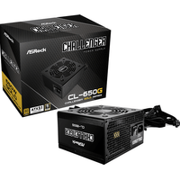 Miniatura 1 de Fuente Alimentación 650W ASROCK  CL-650G Challenger 80 PLUS Gold  Negro