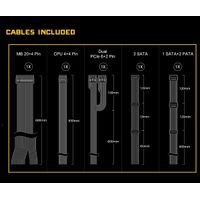 Miniatura 7 de Fuente Alimentación 650W ASROCK  CL-650G Challenger 80 PLUS Gold  Negro