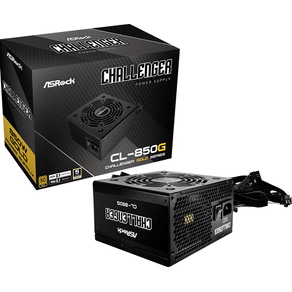 Fuente-Alimentacion-850W-ASROCK--Challenger-CL-850G-80-PLUS-Gold--Negro