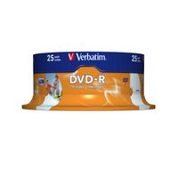 Miniatura 3 de TAMBOR 25 DVD-R 4,7 GB VERBATIM 16X IMPRIMIBLE