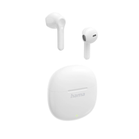 Miniatura 1 de AURICULAR INTRAUDITIVO BLUETOOTH HAMA ACTION ONE BLANCOS TWS HASTA 20h MICROFONO TACTIL