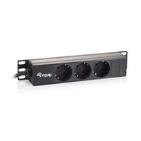 Miniatura 2 de REGLETA ALIMENTACION RACK 10" 3 TOMAS 1U