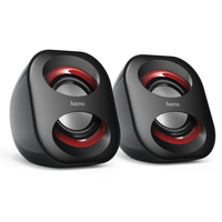 Miniatura 1 de ALTAVOCES 2.0 HAMA SONIC MOBIL 183 JACK 3.5mm ALIMENTADO POR USB ENTRADA PARA AURICULARES CONTROL