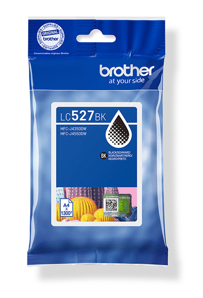 BROTHER Cartucho de tinta negro LC527BK 1.300 paginas