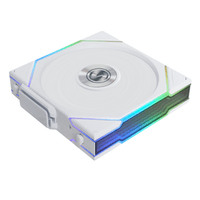 Miniatura 1 de Lian Li Uni Fan TL Wireless L  fter ARGB PWM   120 mm wei   Carcasa del ordenador Ventilador 12 cm Blanco 1 pieza s