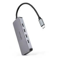 Miniatura 1 de Nanocable HUB USB-C/M a 4xUSB-C/H + USB-C PD 100W