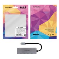 Miniatura 4 de Nanocable HUB USB-C/M a 4xUSB-C/H + USB-C PD 100W