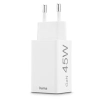 Miniatura 6 de CARGADOR DE PARED HAMA 45W 1xUSB-C PD 1xUSB-A MINICARGADOR COLOR BLANCO