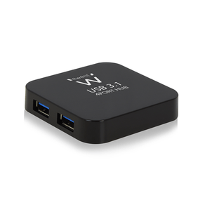 HUB-EWENT-USB-3.1-4-PUERTOS-AC-POWER-NEGRO-EW1134
