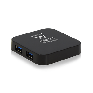 HUB-EWENT-USB-3.1-4-PUERTOS-AC-POWER-NEGRO-EW1134