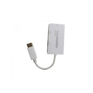ADAPTADOR DISPLAYPORT A HDMI -VGA - DVI APPROX APPC37