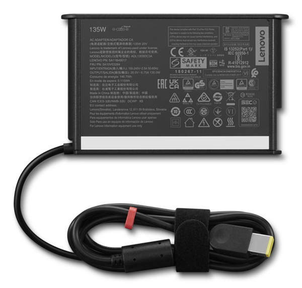 ThinkCentre 135W AC Adapter Gen 2 (Slim Tip)-EU1/Arabia/Indonesia/ROK