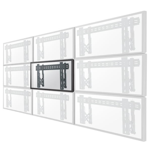 flatscreen wandsteun video walls