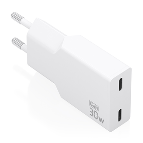 AISENS---CARGADOR-ULTRA-DELGADO-GaN-30W-2xUSB-C-PD3.0-BLANCO