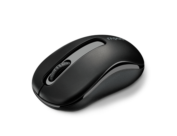 MOUSE RAPOO WIRELESS M10 PLUS 2.4GHz 3 BOTONES 1000 DPI COLOR NEGRO