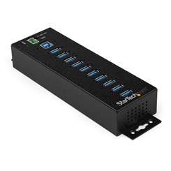 Hub Ladron USB 3.0 de 10 Puertos con Alimentacion y ESD 350W