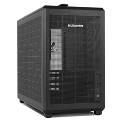 NOX Hummer Mini torre M-ATX portable mesh Ngr  Negro