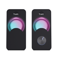 Miniatura 1 de ALTAVOCES TRUST 2.0 ARYS RGB 6W RMS 12W MAX AUTOALIMENTADO USB LED  COLOR NEGRO 23120