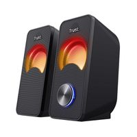 Miniatura 3 de ALTAVOCES TRUST 2.0 ARYS RGB 6W RMS 12W MAX AUTOALIMENTADO USB LED  COLOR NEGRO 23120
