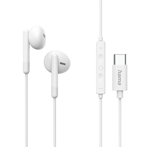 AURICULAR-INTRAUDITIVO-USB-C-HAMA-CLASSY-MICROFONO-CABLE-1.2m-COLOR-BLANCO