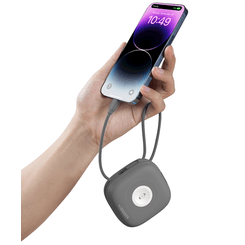 Veger   MagCore   10 000mAh PD Wireless Charging Powerbank for Apple iPhone  Watch   AirPods   Grey