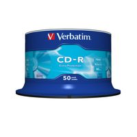 Miniatura 2 de TAMBOR 50 CD-R 700 VERBATIM 52X