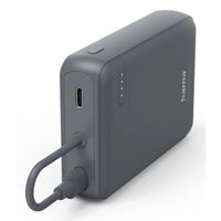 Miniatura 2 de POWERBANK HAMA POWER PACK 10000 mAh 2xUSB-C INDICADOR DE CARGA CABLE INTEGRADO ANTRACITA