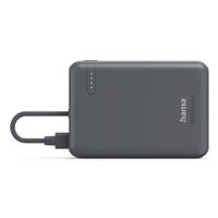 Miniatura 4 de POWERBANK HAMA POWER PACK 10000 mAh 2xUSB-C INDICADOR DE CARGA CABLE INTEGRADO ANTRACITA