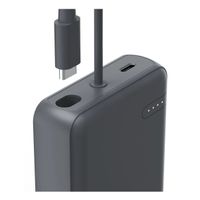Miniatura 5 de POWERBANK HAMA POWER PACK 10000 mAh 2xUSB-C INDICADOR DE CARGA CABLE INTEGRADO ANTRACITA