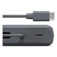 Miniatura 7 de POWERBANK HAMA POWER PACK 10000 mAh 2xUSB-C INDICADOR DE CARGA CABLE INTEGRADO ANTRACITA