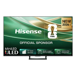 Serie E8 MiniLED 55E8S  55 pulgadas  Hi-QLED MiniLED  Modo Juego 144 Hz Nativos  Subwoofer integrado