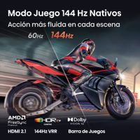 Miniatura 5 de Serie E8 MiniLED 55E8S  55 pulgadas  Hi-QLED MiniLED  Modo Juego 144 Hz Nativos  Subwoofer integrado