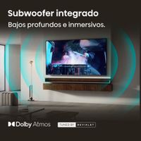 Miniatura 6 de Serie E8 MiniLED 55E8S  55 pulgadas  Hi-QLED MiniLED  Modo Juego 144 Hz Nativos  Subwoofer integrado